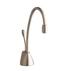 Indulge Contemporary Series 1-Handle 8.4 in. Faucet for Instant Hot Water Dispenser in Satin Nickel