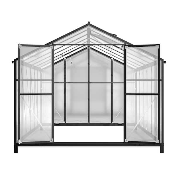 150 in. W x 101 in. D x 86 in. H Greenhouse, large walk-in
