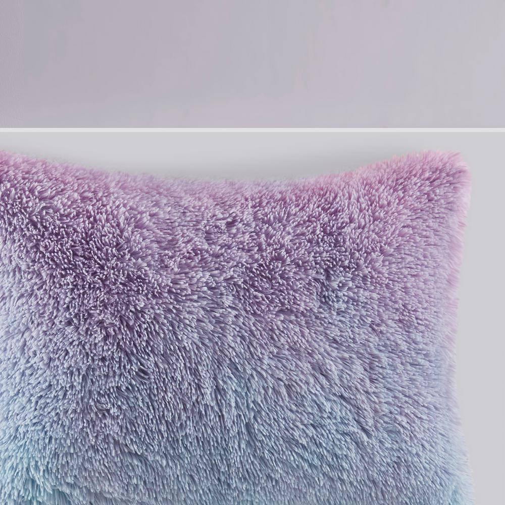 Twin/Twin XL Ombre Shaggy Faux Fur Bedding Set