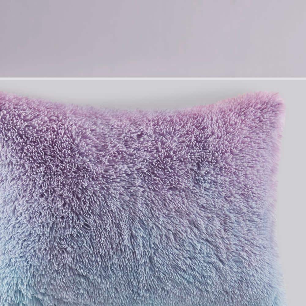 Twin/Twin XL Ombre Shaggy Faux Fur Bedding Set