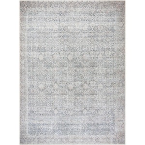 Lorelai Gray Traditional 9 ft. x 12 ft. Indoor Area Rug