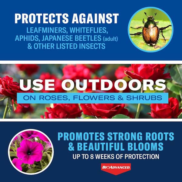 5 lbs. 2-in-1 Systemic Rose and Flower Care Ready-To-Use Granules Insect Killer (2-Pack)