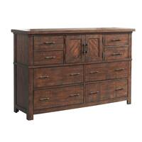 Unbranded Dex Walnut 8-Drawer Dresser JX600DR