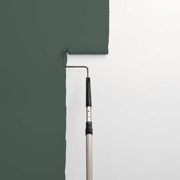 1 gal. PPG1136-7 Dark Green Velvet Satin Interior Paint with Primer