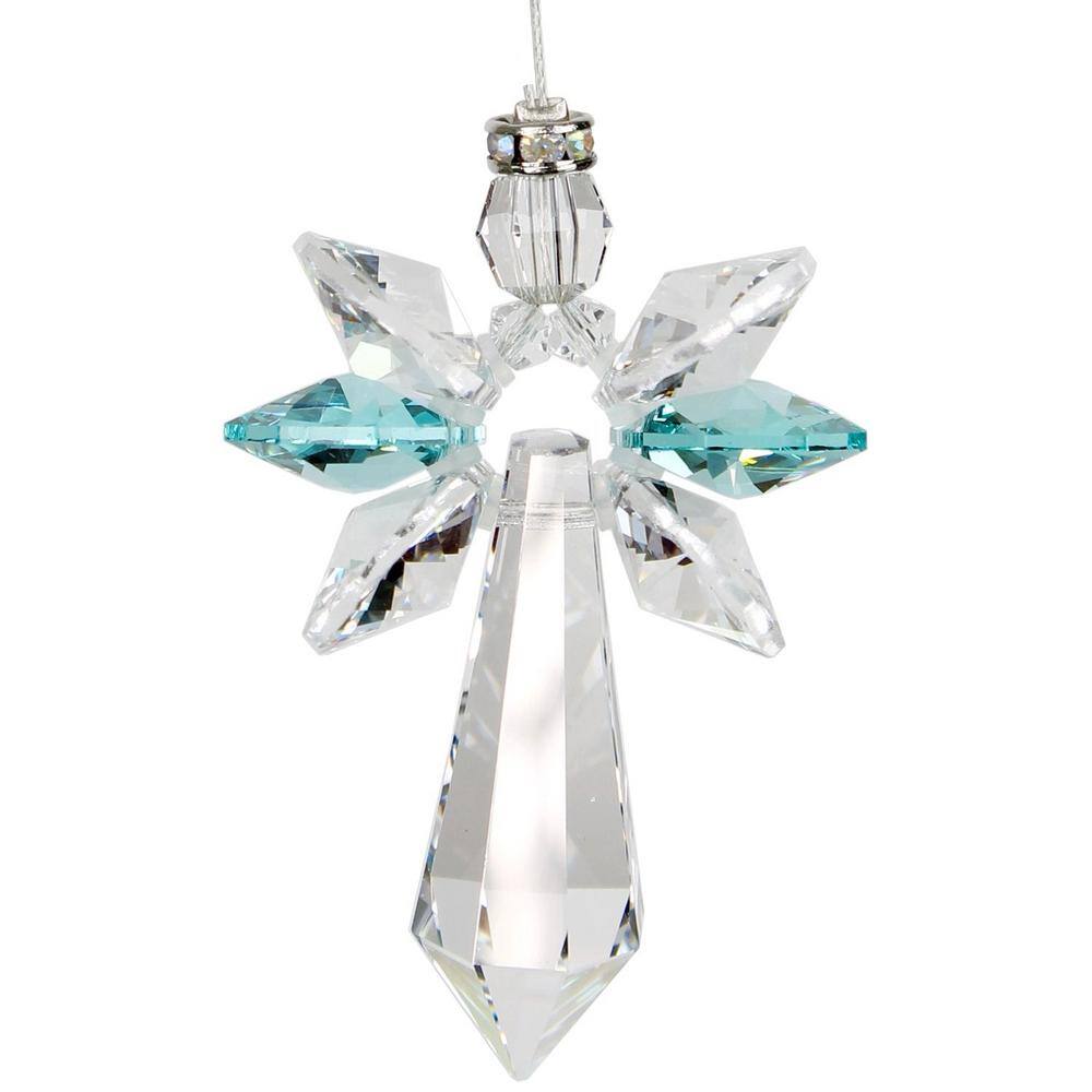 UPC 028375259618 product image for Woodstock Rainbow Makers, Crystal Guardian Angel, Large 2 in. Blue Zircon Crysta | upcitemdb.com