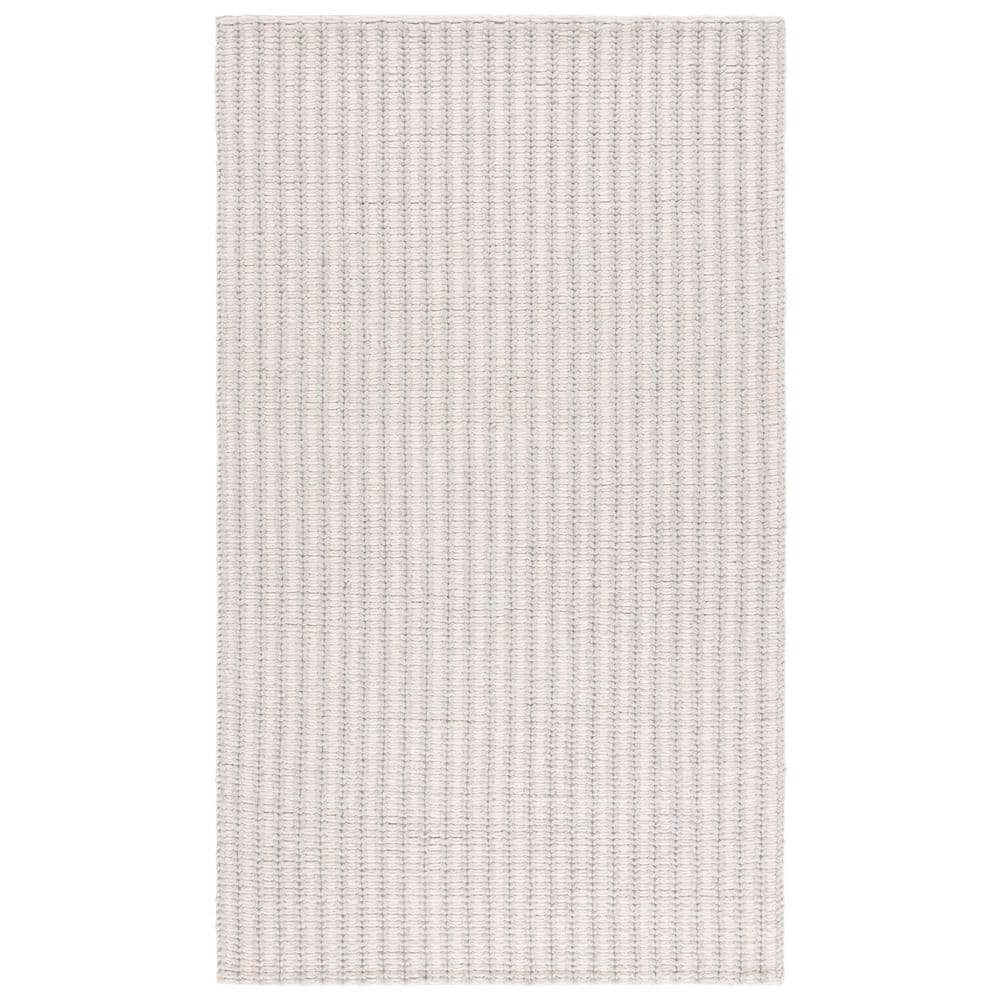 Manhattan 6 ft. x 9 ft. Ivory/Gray Striped Marle Area Rug price history on PriceWatchPro