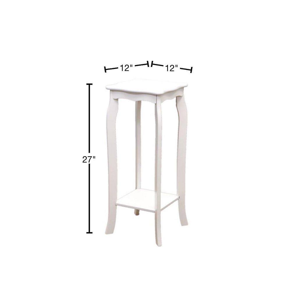 White Indoor Plant Stand - thumbnail 8