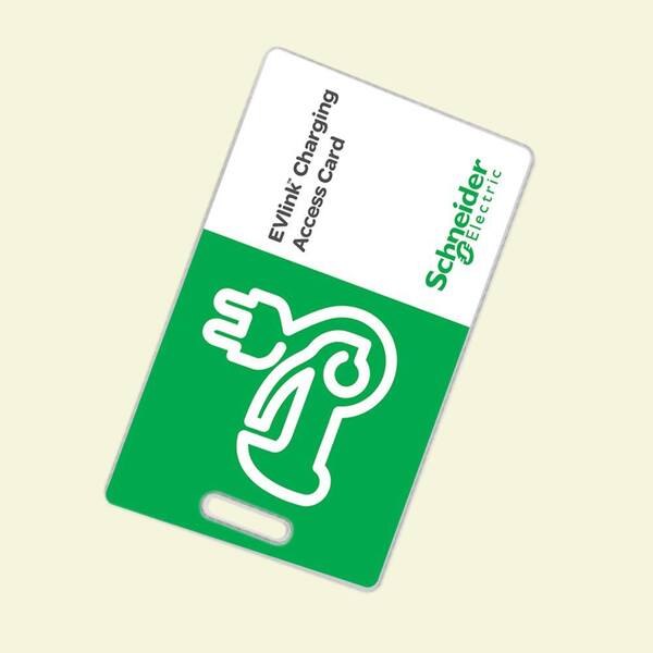 Schneider Electric RFID Authentication Cards for EVlink Commercial Electric Vehicle Charging Stations (10-Pack)