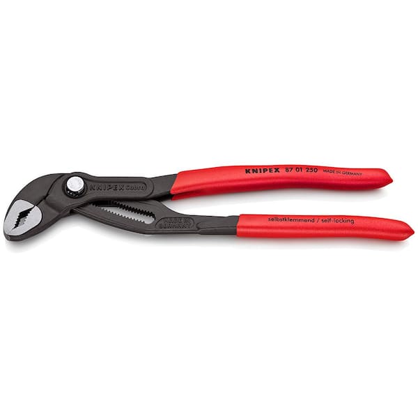 KNIPEX Pliers Set Home - Cobra Pliers Combination 09 (3-Piece) Diagonal Depot with 00 20 and V01 The