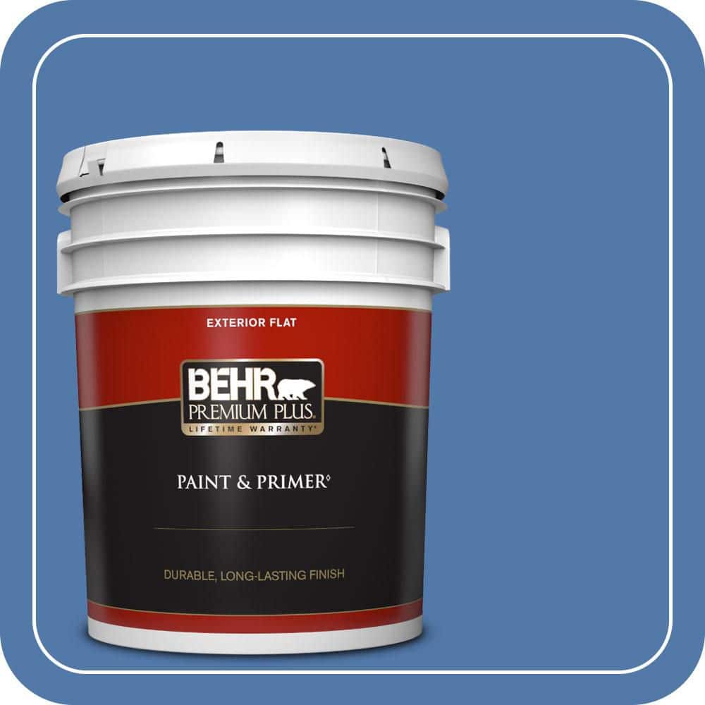 5 gal. Home Decorators Collection #HDC-FL13-6 Baltic Blue Flat Exterior Paint & Primer price history on PriceWatchPro