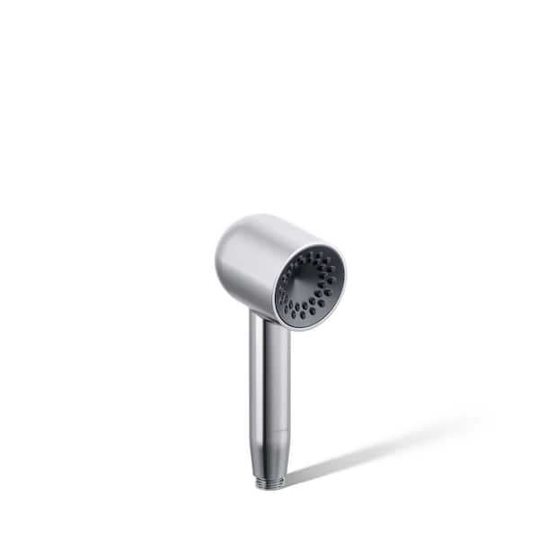 KOHLER Statement 1-Spray Patterns with 1.75 GPM 2.5 in. Wall Mount Handheld Shower Head in Polished Chrome