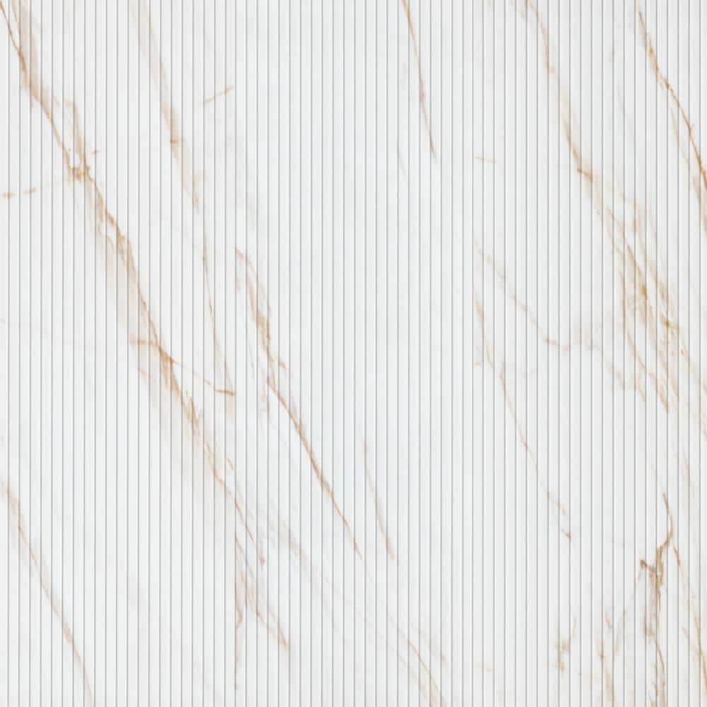 MSI Urban Bamboo Marmi Gold 16 in. x 48 in. Satin Ceramic Fluted