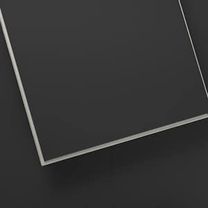 Take Home Sample - MonoCore Licorice Interlocking Luxury Vinyl Flooring - 5.2 in. W x 12 in. L