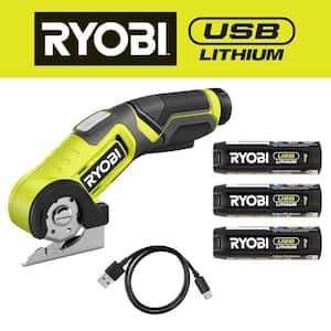 Ryobi USB Lithium 4V Power Cutter Review FVC51K - PTR