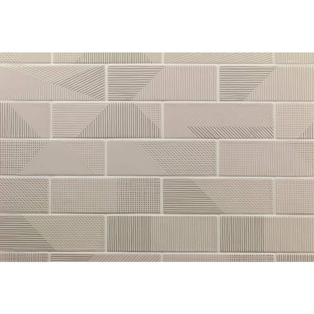 Ace Pearl 2 in. x 8 in. x 9 mm Polished Ceramic Subway Wall Tile (38 pieces / 5.38 sq. ft. / box) -  Ivy Hill Tile, EXT3RD101246