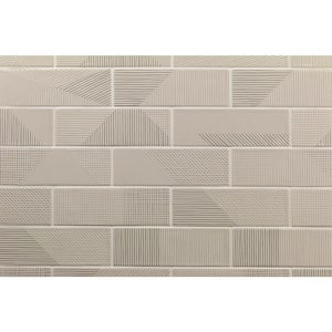 Ace Pearl 2 in. x 8 in. x 9 mm Polished Ceramic Subway Wall Tile (38 pieces / 5.38 sq. ft. / box)