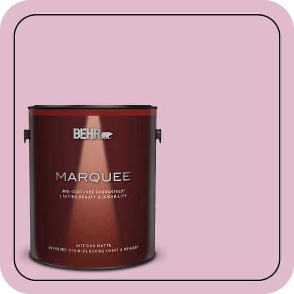 BEHR MARQUEE 1 gal. #M130-3 Wild Geranium Matte Interior Paint & Primer