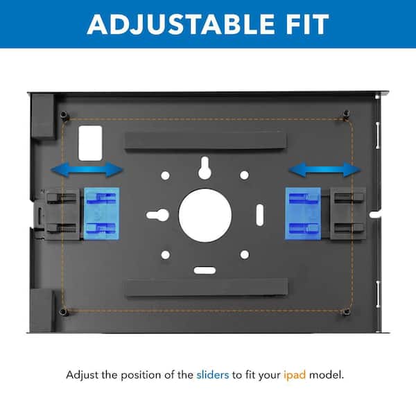 mount-it! Anti-Theft Tablet Kiosk with Document Holder for iPad