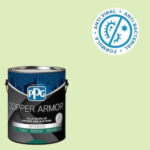 1 gal. PPG1221-3 Mellow Mint Semi-Gloss Antiviral and Antibacterial Interior Paint with Primer