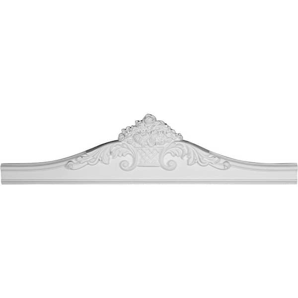 2-3/8 in. x 49-7/8 in. x 11-3/4 in. Polyurethane Lunel Fascia Casing