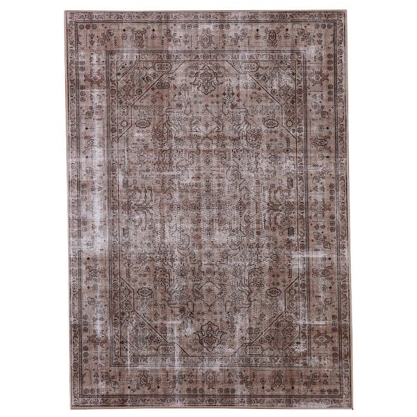 Unbranded "Zara Contemporary" Washable Super Soft Area Rug with Abstract Design