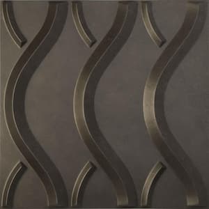 19-5/8-in W x 19-5/8-in H Nexus EnduraWall Decorative 3D Wall Panel Weathered Steel