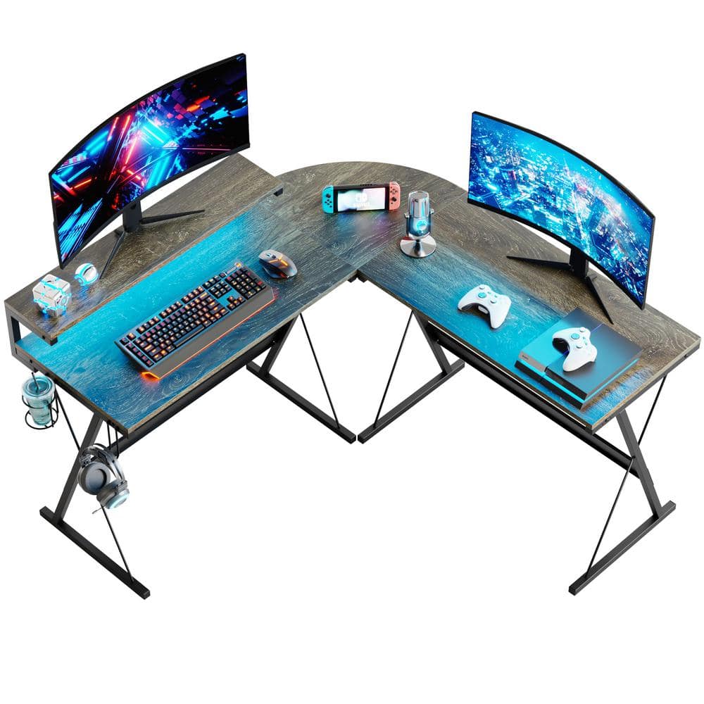Nordic L Shaped Gaming Table Desktop Computer Desks Home Bedroom Writing  Office Table Corner Gaming Desks Double Computer Tables