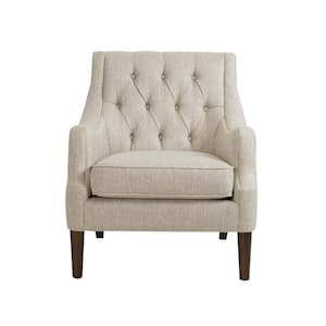 Madison Park Elle Spice Button Tufted Accent Chair MP100-1054 - The ...