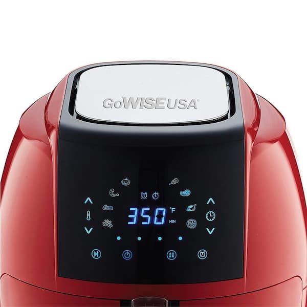 GoWISE USA 5.8-Quarts 8-in-1 Air Fryer XL with 6-PC Accessory Set
