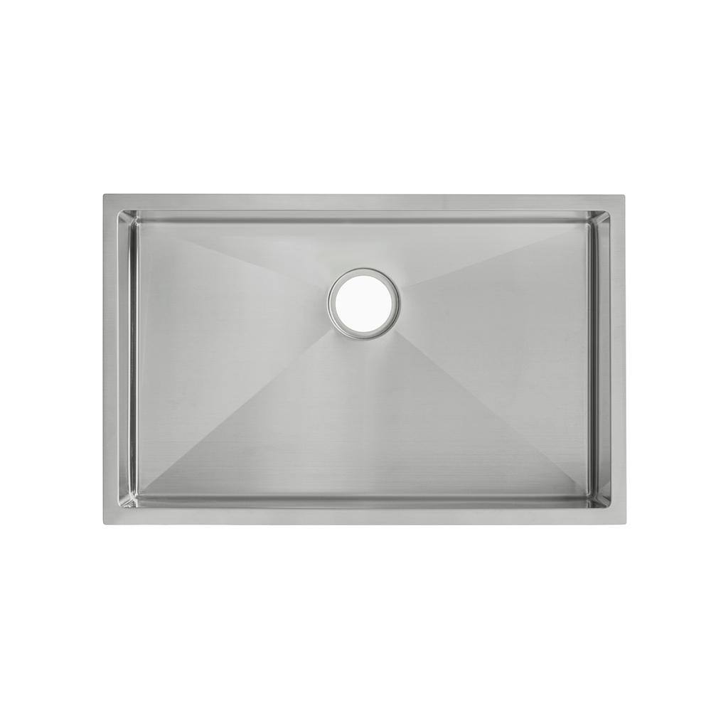 Rivage 30" Stainless Steel Undermount Single Basin Kitchen Sink
