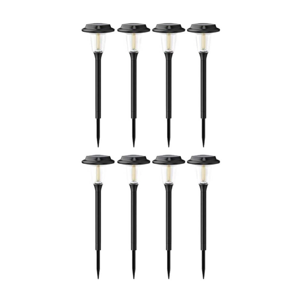 8 Pack Brighter Solar Powered Landscape Path Lights, IP65 Waterproof Outdoor Solar Garden Lights price history on PriceWatchPro