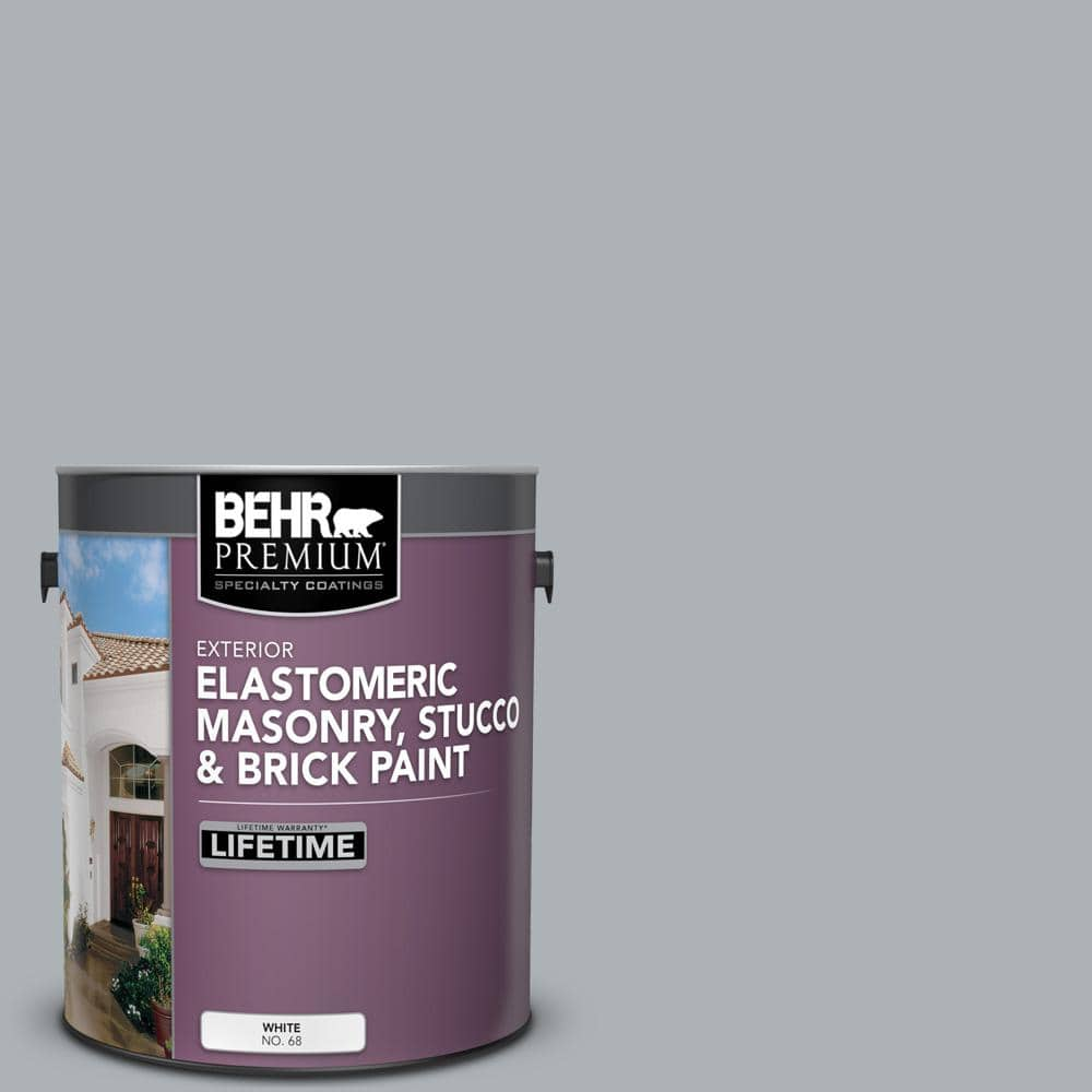 BEHR PREMIUM 1 gal. #N510-3 Stargazer Elastomeric Masonry, Stucco and ...