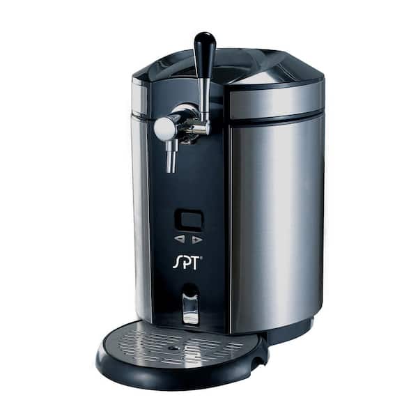SPT Single Tap 5 L Mini Kegerator with CO2 Cartridge Pressure System