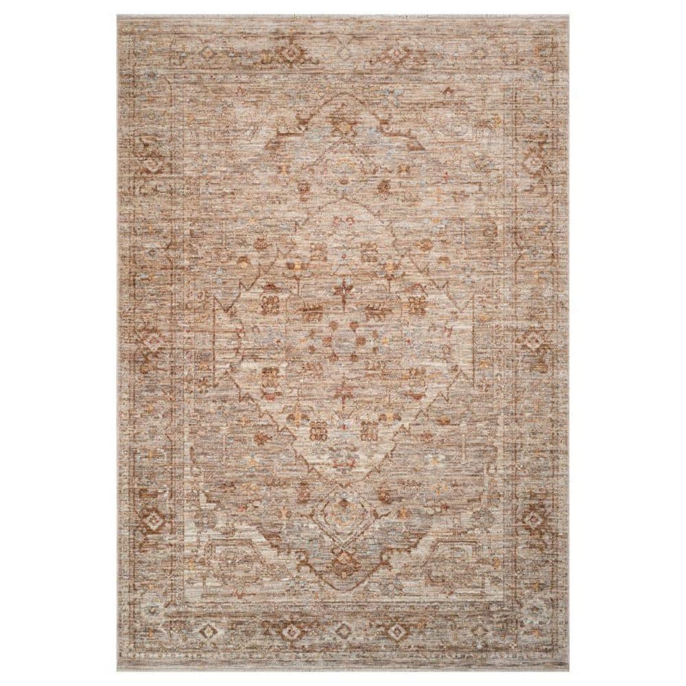 7 X 10 Brown, Ivory Oriental Washable Area Rugs Runner Rug price history on PriceWatchPro