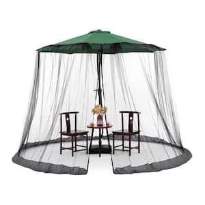 7.5 - 11 ft. Patio Umbrella Cover Mosquito/Bug Net for Umbrella