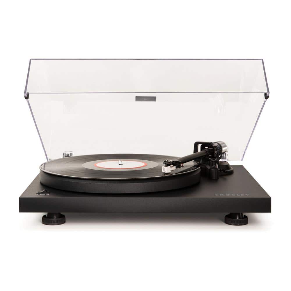 Crosley Turntable in Black C6BBK The Home Depot