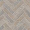 Lifeproof Brick Neutral Stone Residential/Light Commercial Vinyl Sheet  Flooring 12ft. Wide x Cut to Length U9690537C533L14