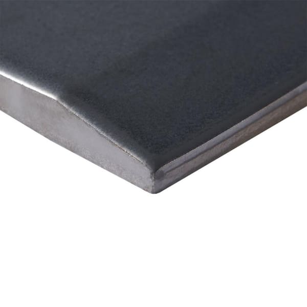 Ivy Hill Tile Ardor Edge Black 5.11 in. x 5.11 in. Metallic Ivy Hill Tile Ardor Edge Black 5.11 in. x 5.11 in. Metallic