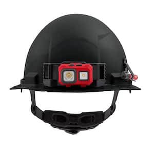BOLT Black Type 1 Class E Front Brim Non-Vented Hard Hat with 6-Point Ratcheting Suspension (10-Pack)