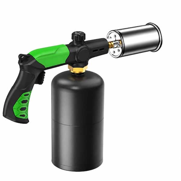 12.5 in ABS Black Propane Torch with CSA Certification and Adjustable Flame Control up to 2462°F for Culinary Use