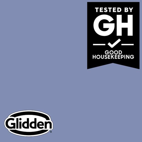 Glidden Premium 1 qt. PPG1167-5 Skysail Blue Semi-Gloss Interior Latex Paint