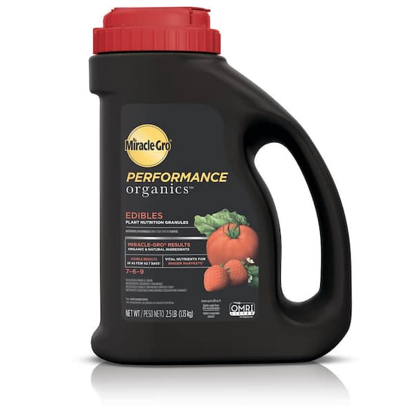 Miracle-Gro Performance Organics Organic Granules Plant Food 2.5 lb