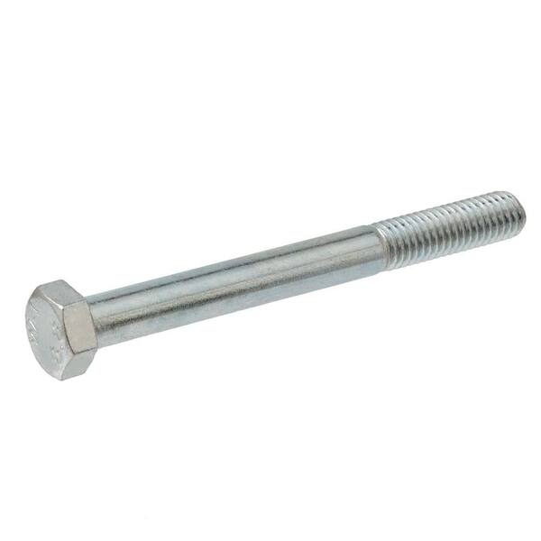 Crown Bolt M12 1 5 X 70 Mm Zinc Class 8 8 Metric Hex Bolt The Home Depot