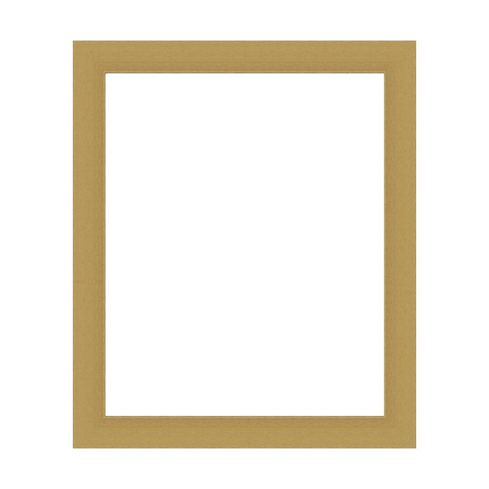 Mirror Makeover Grace Brushed Gold 21.25 in. W x 25.25 in. H Bathroom Mirror Frame Border Kit-Fits a 20x24 mirror price history on PriceWatchPro