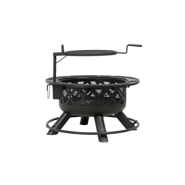 Fire pit grill home depot sale