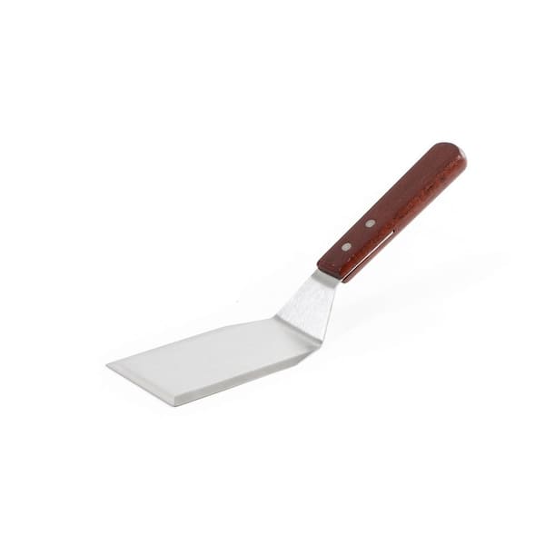 Stainless Steel Commercial Scraper/Turner with Wood Handle