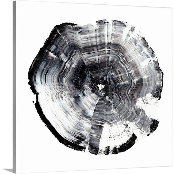 Abstract Silver Gray Blue Ribbon Wall Art Fine Art Canvas Prints