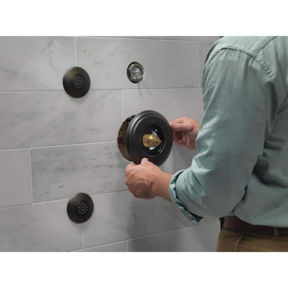 Delta Brass 3- and 6-Setting Diverter Rough-In Kit
