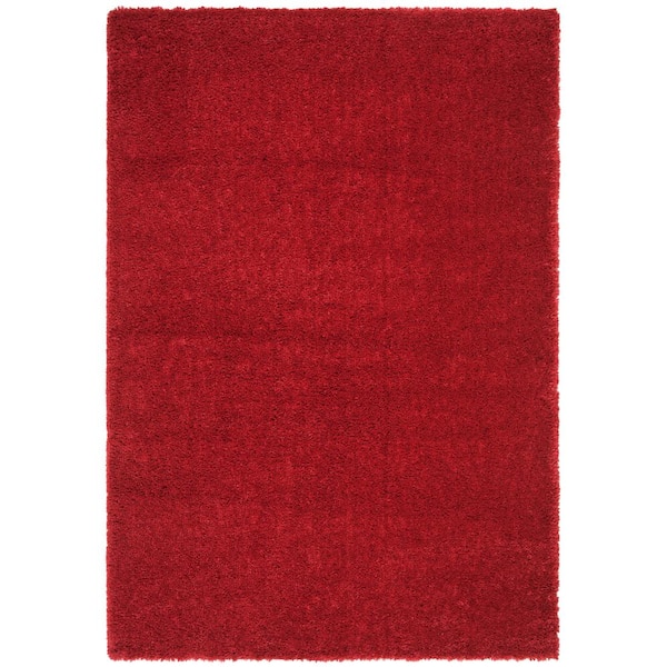 SAFAVIEH Augustine Red 8 ft. x 10 ft. Solid Area Rug