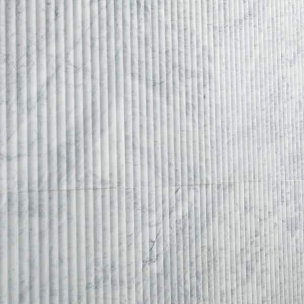 MSI Carrara White Valentino Fluto 12 in. x 24 in. Honed